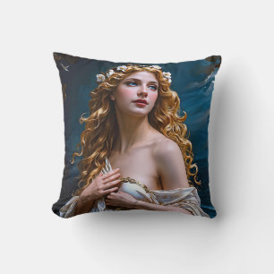 Coussin "Aphrodite : déesse de l'amour et de la lumière"