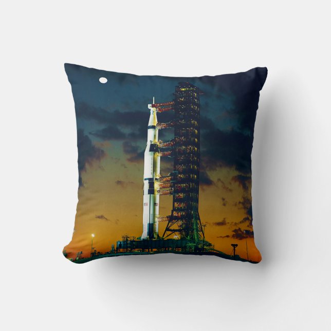 Coussin Apollo 4 Saturn V sur Pad A Launch Complex 39 (Recto)