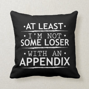 Coussin Appendicite drôle d'annexe