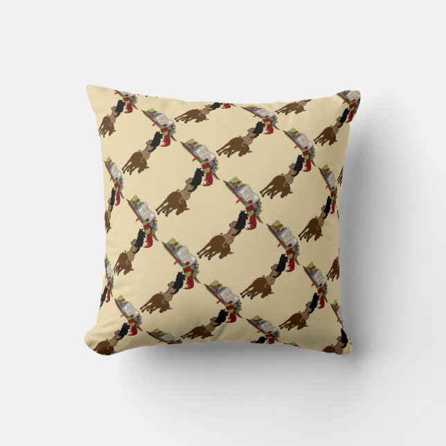 Coussin Apprenez à lire (Recto)