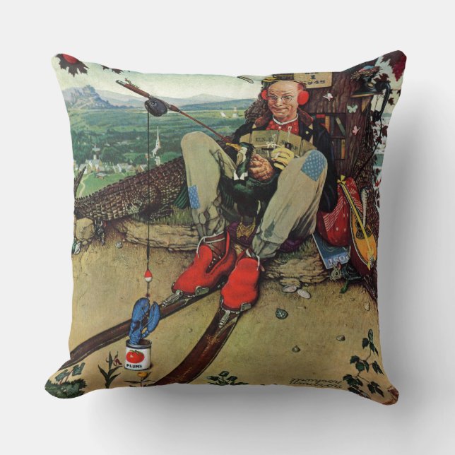 Coussin April Fool, 1945 (Recto)