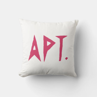 Coussin APT. Début du jeu d'art du logo