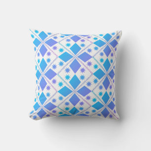 Coussin Aqua Diamond Fun   Half Drop   Filtre de Miami  