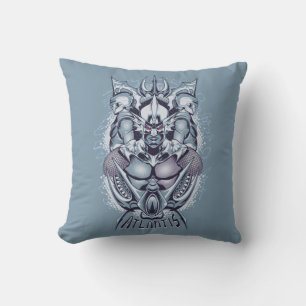 Coussin Aquaman Orme Roi d'Atlantis Graphic