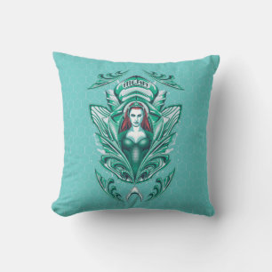 Coussin Aquaman   Ornate Mera Graphic