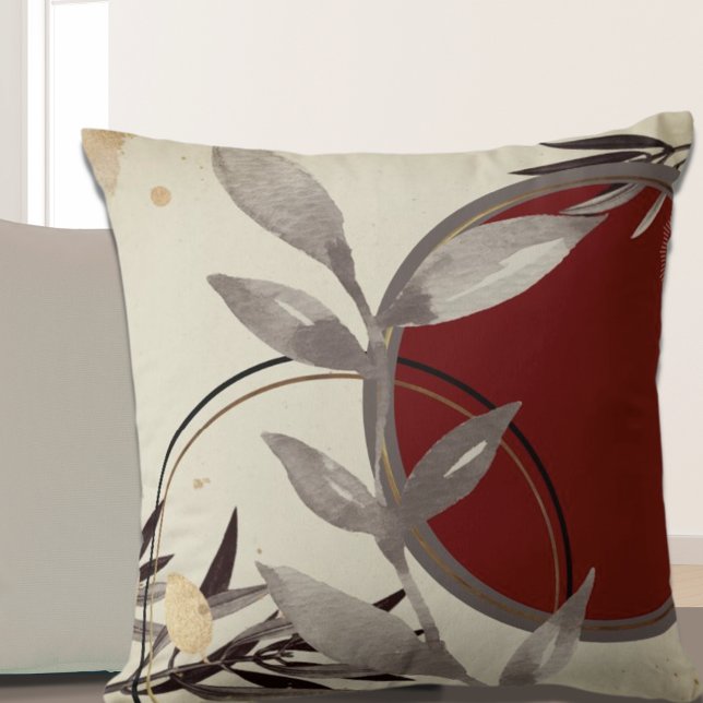 Coussin Aquarelle artistique élégante (Créateur téléchargé)
