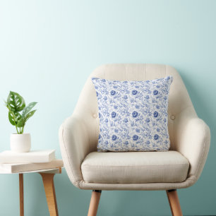 Coussin Aquarelle bleu bleu bleu bleu bleu bleu bleu bleu