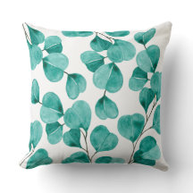Aquarelle botanique feuilles d'eucalyptus