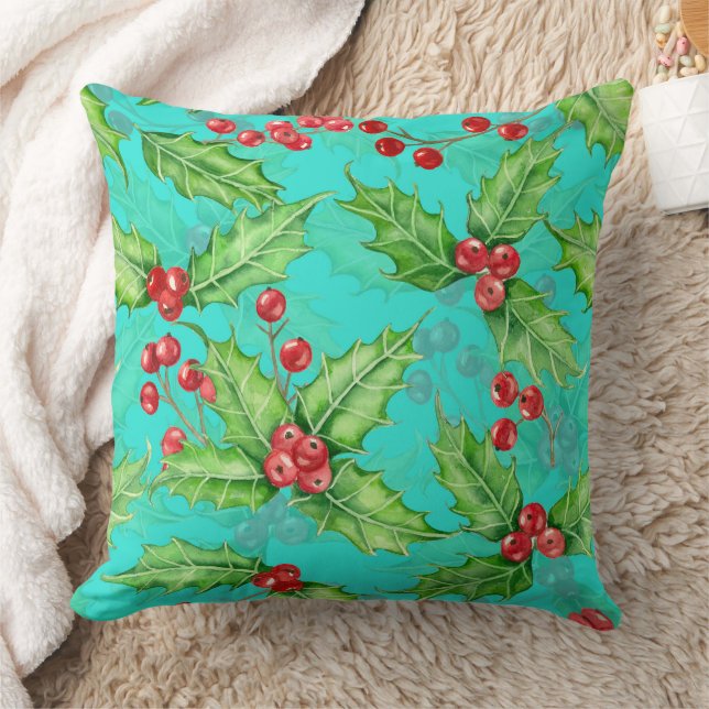 Coussin Aquarelle de baie vitrée (Couverture)