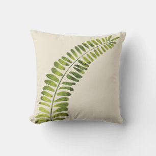 Coussin Aquarelle Fern Frond