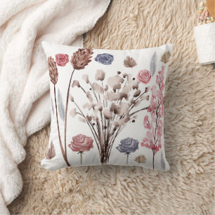 Coussin Aquarelle florale - Gi élégant et artistique
