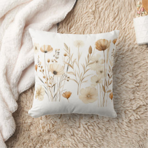 Coussin Aquarelle florale - Gi élégant et artistique