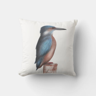 Coussin Aquarelle Kingfisher Jeu d'oreiller