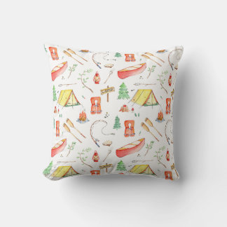 Coussin Aquarelle Outdoor Adventure
