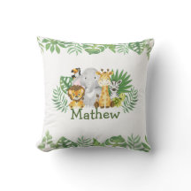 Aquarelle Safari Animaux sauvages