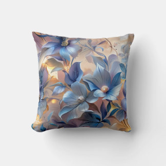 Coussin Aquarelle Whimsical motif floral