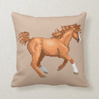 Coussin Arabe de cheval de pixel