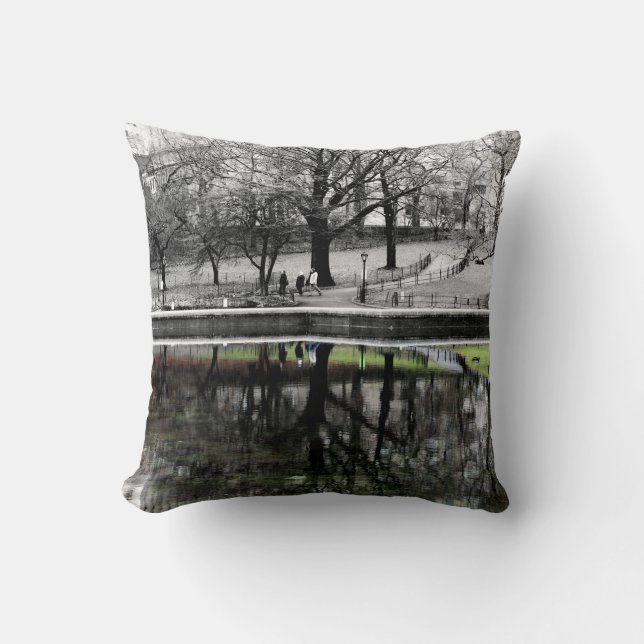 Coussin Arbre de Central Park (Recto)