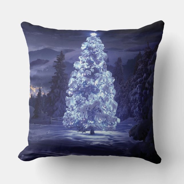 Coussin Arbre de Noël (Recto)