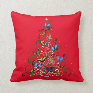 Coussin Arbre de Noël de l'oreillette à lancer