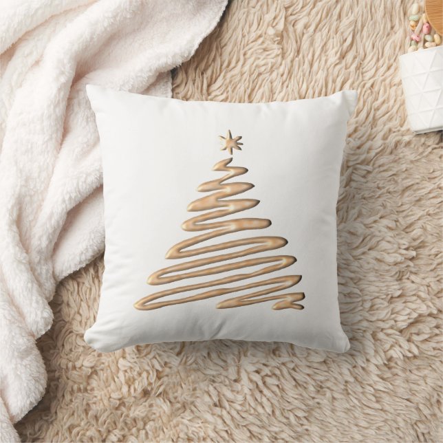 Coussin Arbre de Noël Gold (Couverture)
