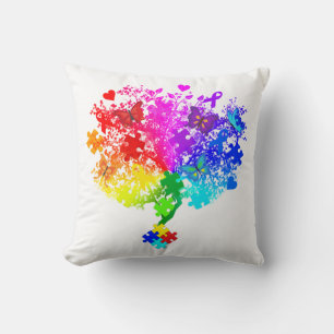 Coussin Arbre de spectre autistique