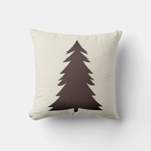 Coussin Arbre d'hiver Serene Grey et Cream