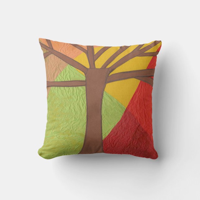 Coussin Arbre saisonnier (Recto)