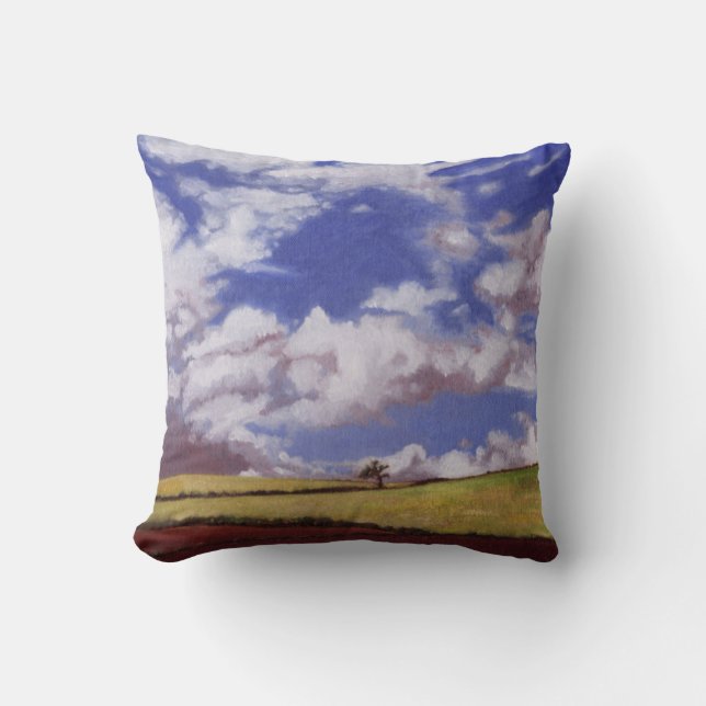 Coussin Arbre solitaire 2012 (Recto)