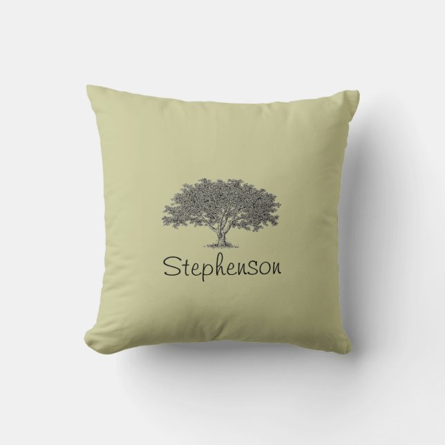 Coussin - arbres de généalogie (Recto)