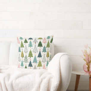 Coussin Arbres rétro