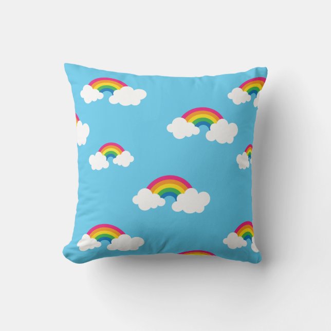 Coussin Arc-en-ciel (Recto)