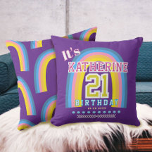 Arc-en-ciel 21e anniversaire Violet
