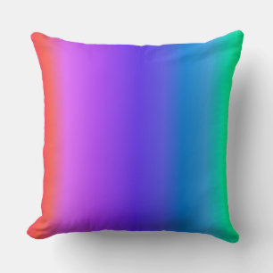 Coussin Arc-en-ciel Pastel lumineux