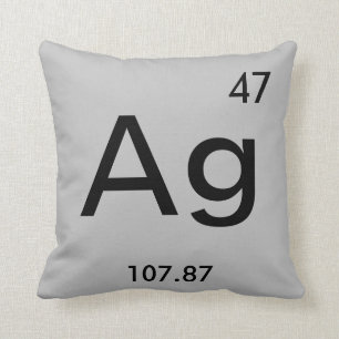 Coussin Argentée