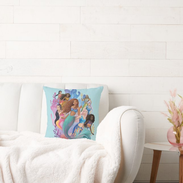 Coussin Ariel et sa famille (Canapé)