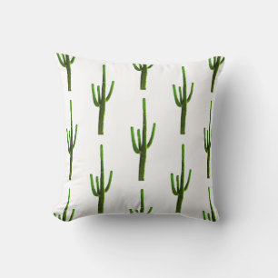 Coussin Arizona Desert Creen Saguaro Cactus