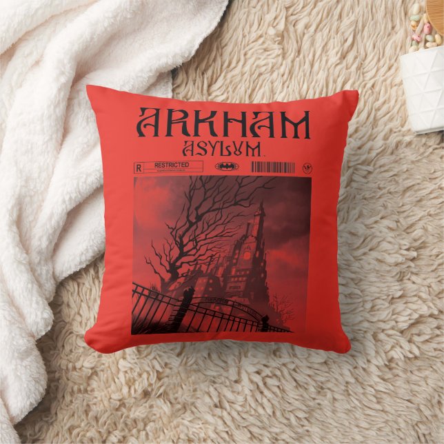 Coussin Arkham Asylum : Restreint (Couverture)