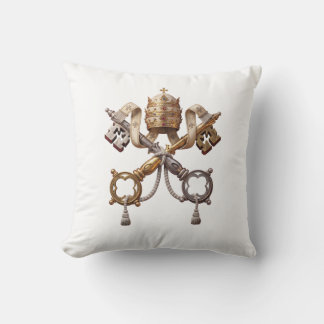 Coussin Armoiries du Vatican symbole du drapeau du pays sa