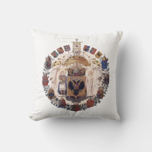 Coussin Armoiries plus grandes de la Russie impériale