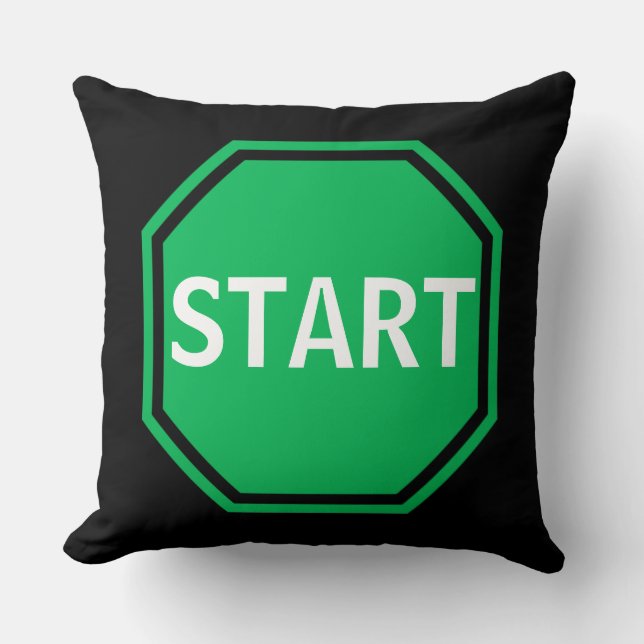 COUSSIN ARRÊT COOL / SIGNE DE DÉPART DE LA RUE CUSHION - N (Recto)