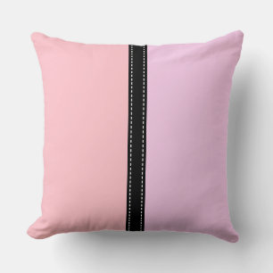 Coussin Arrière - plan de couleur solide rose et shampooin