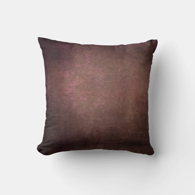 Coussin Arrière - plan de Grunge Ombre foncée - Rouge (Recto)