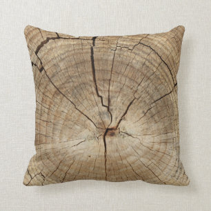 Coussin Arrière - plan des anneaux de faux Tree