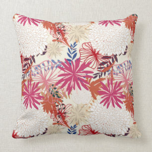 Coussin Arrière - plan floral 3