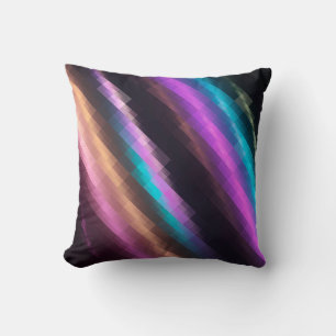 Coussin Arrière - plan multicolore en mosaïque abstraite v