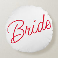 Coussin arrondi de mariée