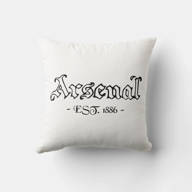 Coussin Arsenal Retro (Verso)