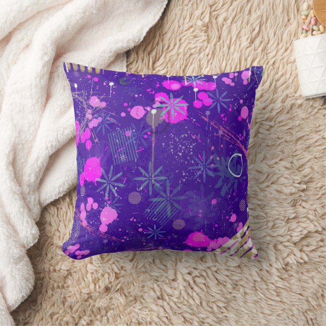 Coussin Art Abstrait : l'Esprit Créatif (Couverture)