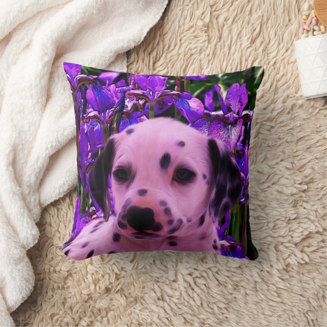 Coussin Art chiot dalmate (Couverture)